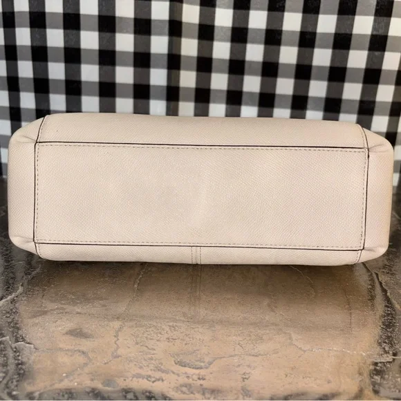 Coach Minetta Crossbody in Chalk Pebbled Leather NWOT 2017 - Picture 5 of 10